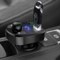 Tẩu nghe nhạc Bluetooth kiêm sạc nhanh cho ô tô HY-82 cao cấp 