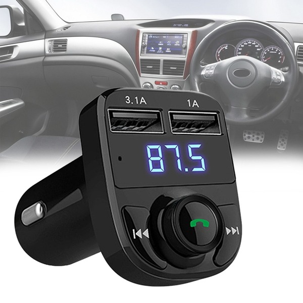 Tẩu nghe nhạc Bluetooth kiêm sạc nhanh cho ô tô HY-82 cao cấp 